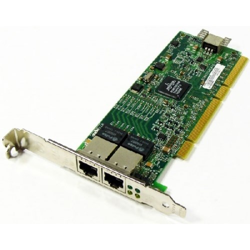 31P6419 Сетевая Карта IBM NetXtreme 1000T Dual Port Ethernet Adapter (Broadcom) BCM95704CA40-I BCM5704CKRB Dual Port 2x1Гбит/сек PCI/PCI-X 31P6419 - фото 8328