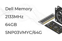 SNP03VMYC/64G Память Dell 64-GB 2133MHz PC4-17000 Memory SNP03VMYC/64G