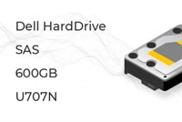 U707N SAS Жесткий диск Dell 600-GB 6G 10K 3.5 SAS w/F238F U707N