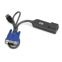 396633-001 KVM Кабель HP PLX1-4708 520-341-510 RJ45 - Video 1xUSB 27cm+42cm 396633-001