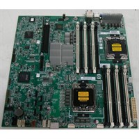 594192-001 Материнская Плата Hewlett-Packard i5520 Dual Socket 1366 12DDR3 6SATAII 2PCI-E16x 2.0/Riser PCI-E4x SVGA 2xGbLAN E-ATX 6400Mhz 2U For DL180G6 594192-001