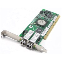 A6826A Сетевой Адаптер HP (Qlogic) FCA2214DC QLA2342-CK FC5010411-37 2x2Гбит/сек Dual Port Fiber Channel HBA LP PCI-X A6826A