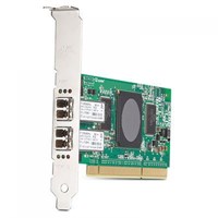 AB379A Сетевой Адаптер HP (Qlogic) QLA2462 FC2410401-70 2x4Гбит/сек Dual Port Fiber Channel HBA LP PCI-X 2.0 266Mhz AB379A