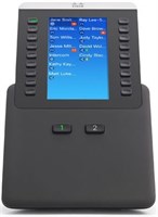 CP-8800-A-KEM Cisco клавишная консоль расширения LCD для Cisco IP Phone 8851\8861, 28 линий, черная CP-8800-A-KEM