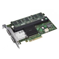 FY374 Контроллер SAS RAID Dell PERC 6/E 512Mb BBU Ext-2xSFF8470 8xSAS/SATA RAID60 U600 PCI-E8x FY374