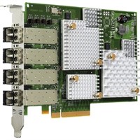 LPe12004 Emulex 8Gb/s Fibre Channel PCI Express 2.0 Quad Channel Host Bus Adapter LPe12004