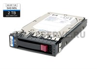 MB2000FAMYV Жесткий диск HP 2TB 6G 7.2K 3.5'' DP SAS MB2000FAMYV