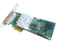 AD339A HP Pci-E 4-Port 1000BASE-T Gigabit Server Adapter AD339A