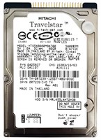 Жесткий диск Hitachi R7239 80Gb 5400 IDE 2,5" HDD R7239