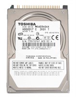 Жесткий диск Toshiba MK6034GAX 60Gb 5400 IDE 2,5" HDD MK6034GAX