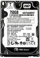 Жесткий Диск Western Digital WD7500BPKT 750Gb SATAII 2,5" HDD WD7500BPKT