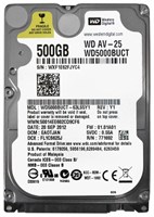 Жесткий Диск Western Digital WD5000BUCT 500Gb SATAII 2,5" HDD WD5000BUCT