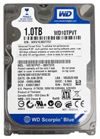 Жесткий диск Western Digital WD10TPVT 1Tb 5400 SATAIII 2.5" HDD WD10TPVT