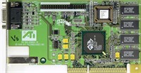 Видеокарта ATI 3DRagePro 12)Mb PCI 3DRagePro