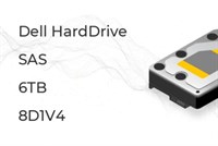 8D1V4 SAS Жесткий диск Dell 6-TB 12G 7.2K 3.5 SAS w/HGV5J 8D1V4