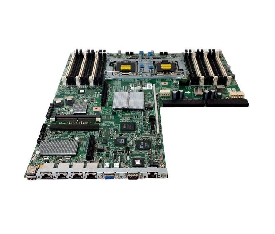 440633-001 Материнская Плата Hewlett-Packard i5000X Dual Socket 771 8FBD 2SATAII U100 PCI-E16x PCI-E8x 2PCI-X 2GbLAN E-ATX 1333Mhz 1U For DL140G3
