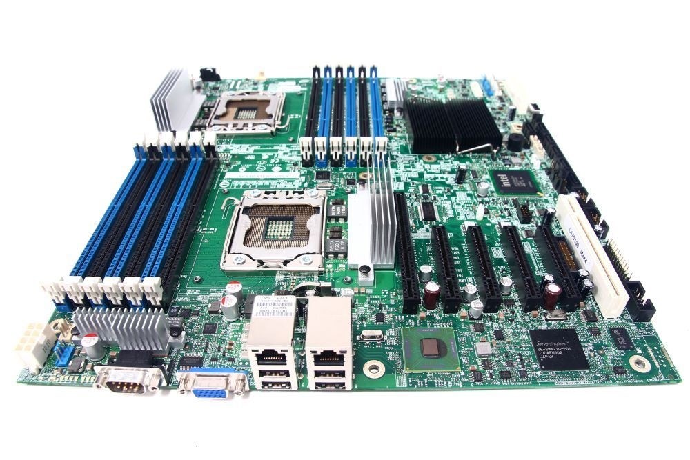 847597 Материнская Плата Intel SE7500WV2SCSI iE7500 Dual Socket 604 6DDR UW160SCSI U100 2xLAN1000 SVGA E-ATX 1U 400Mhz